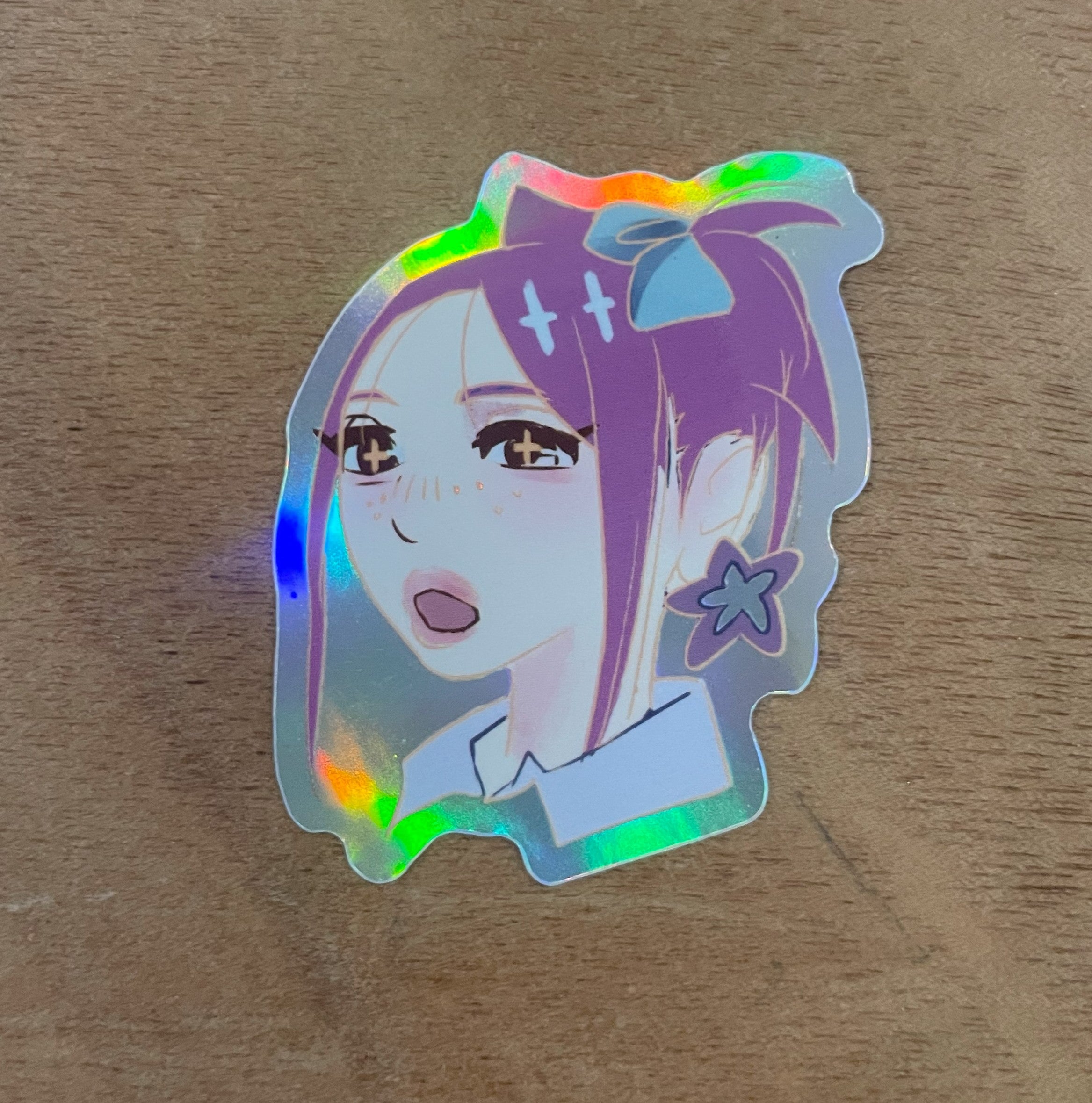 Holographic Cute Hanni