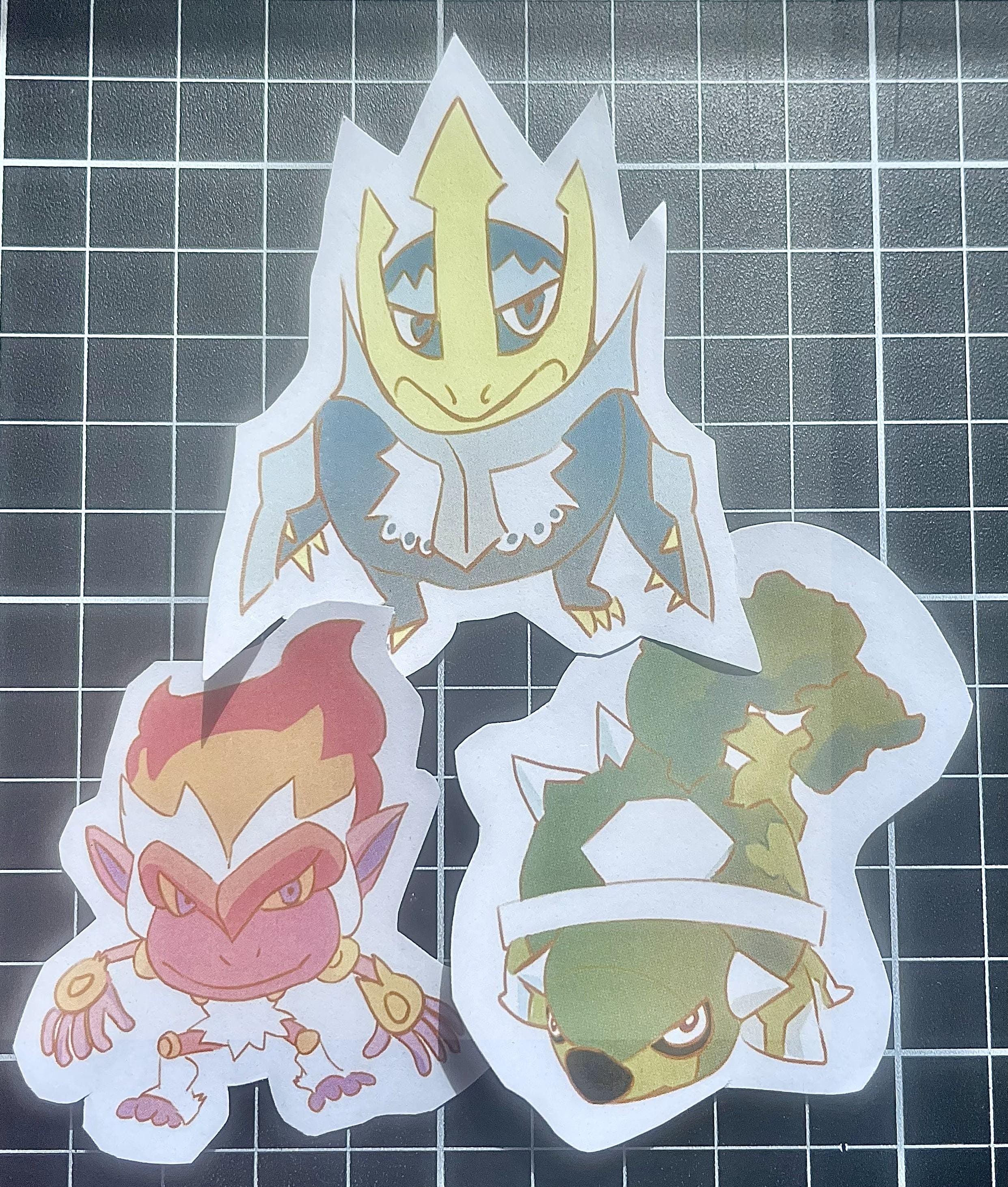 Shiny Pokémon Stickers