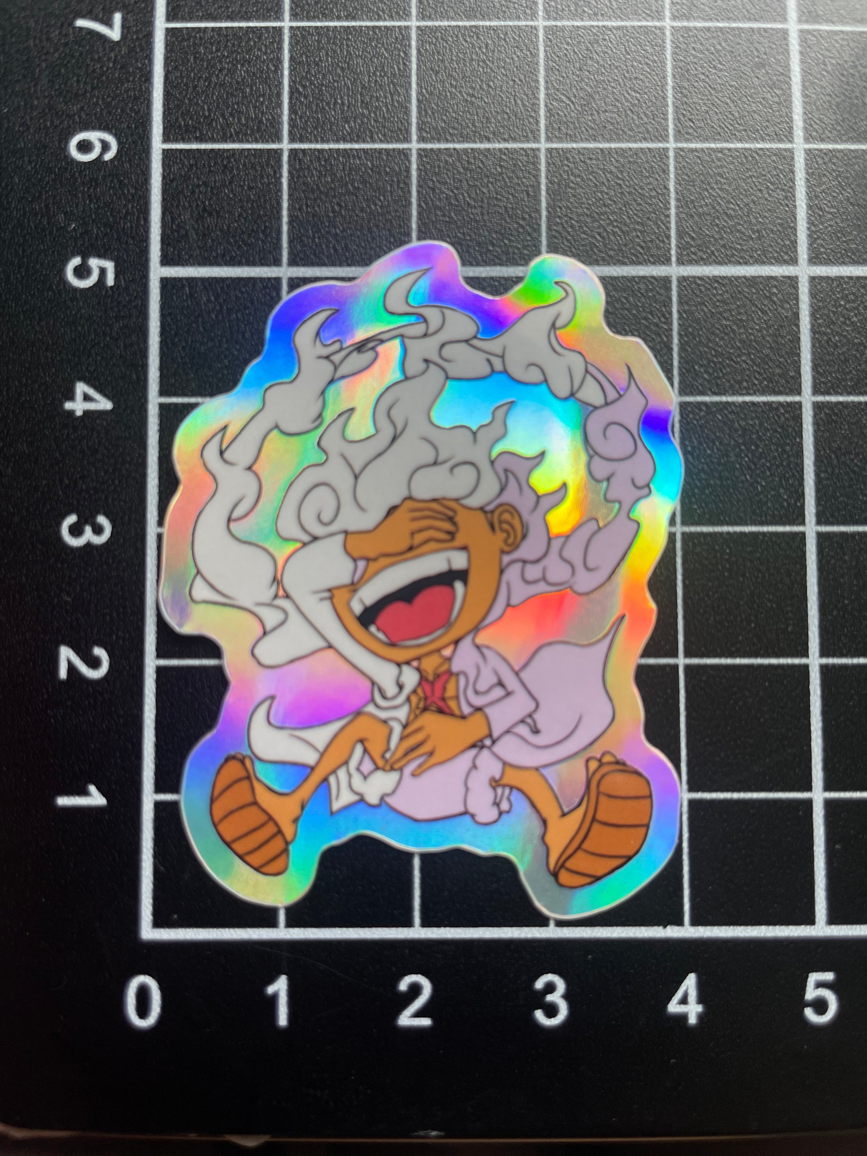 Holographic Gear 5 Luffy