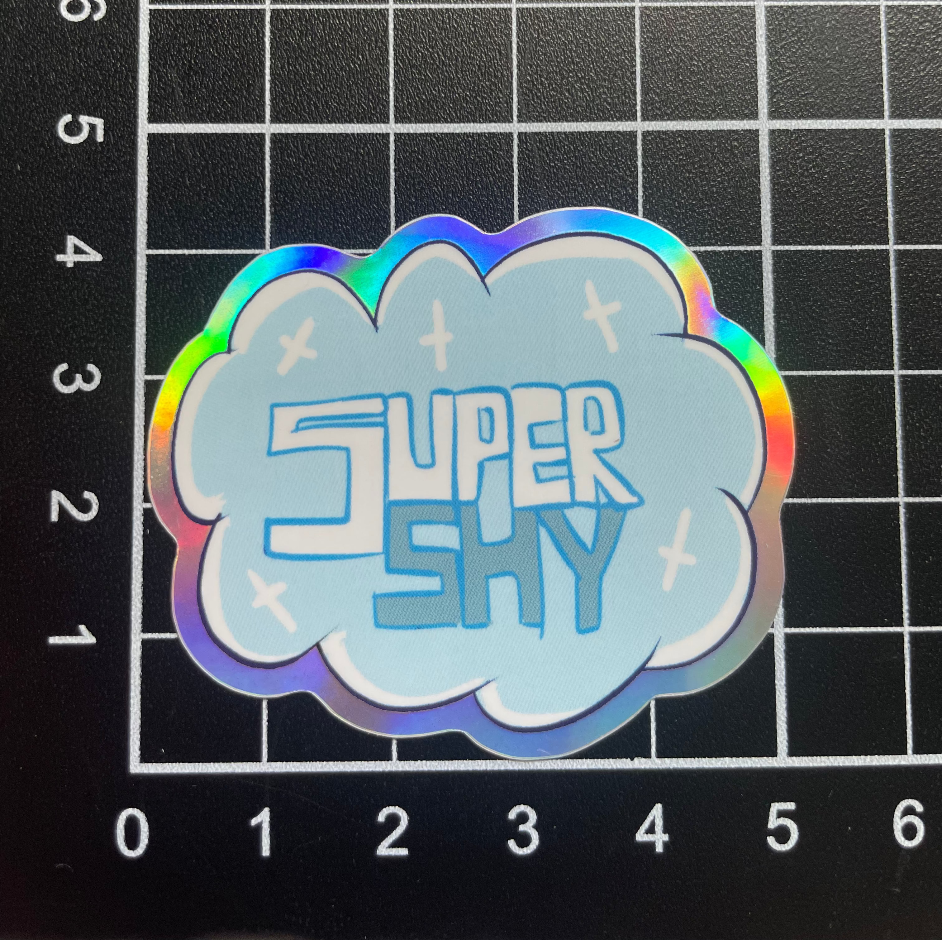 Holographic Super Shy