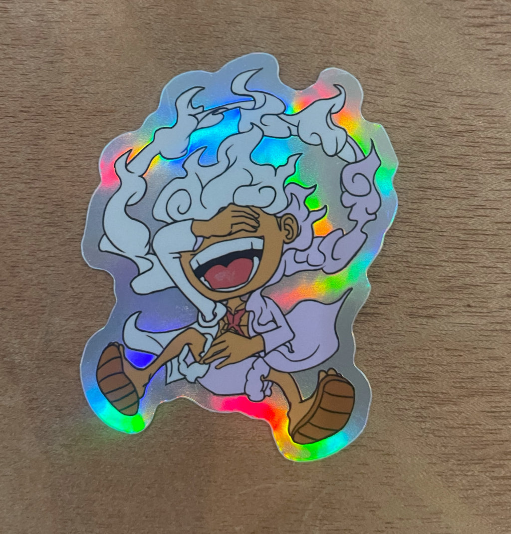 Holographic Gear 5 Luffy