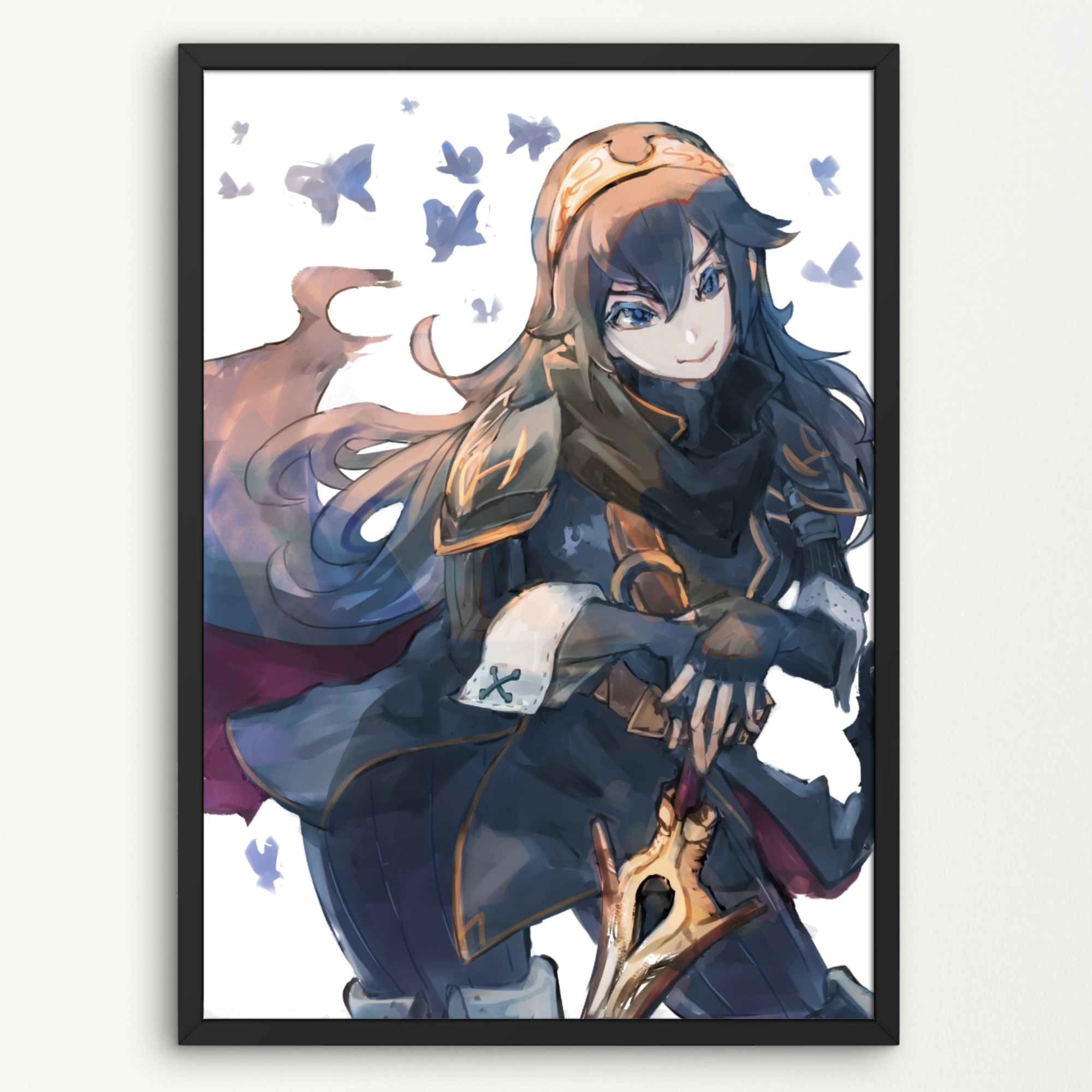A5 Lucina Fire emblem mini print