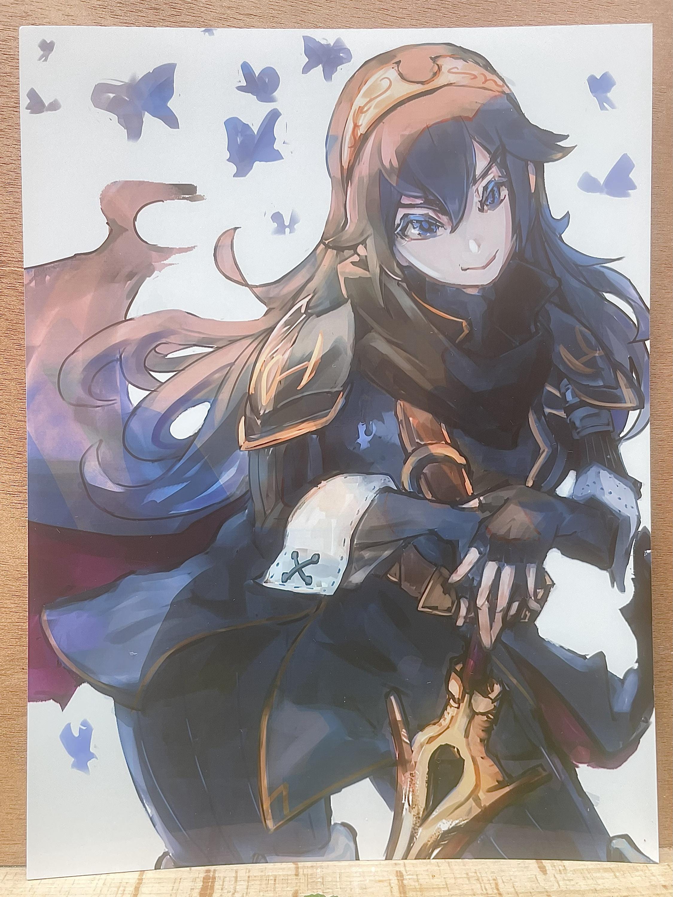 A5 Lucina Fire emblem mini print