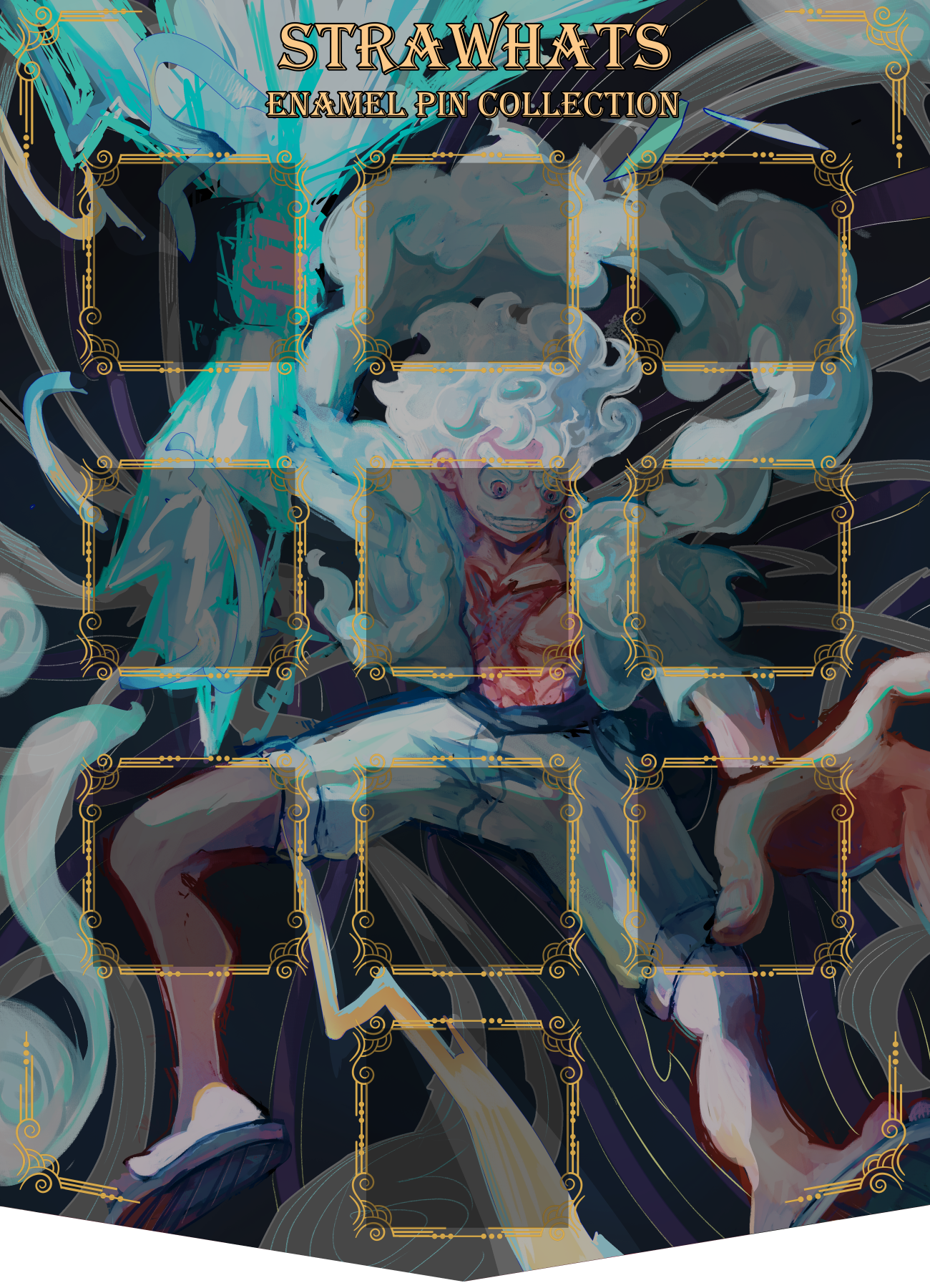 Gear 5 Thunder Luffy Banner