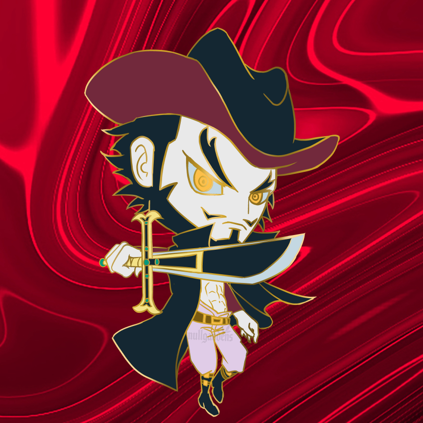 [Pre-Order] Mihawk Enamel Pin