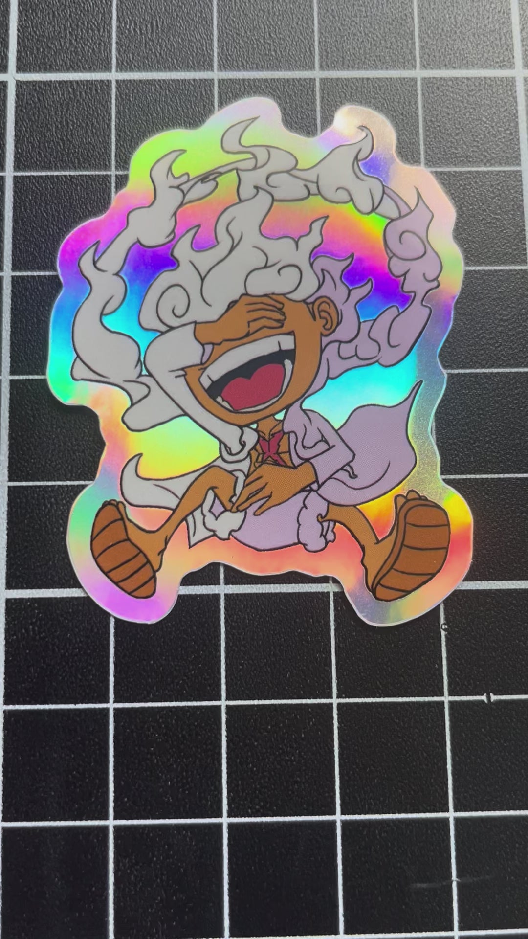 Holographic Gear 5 Luffy